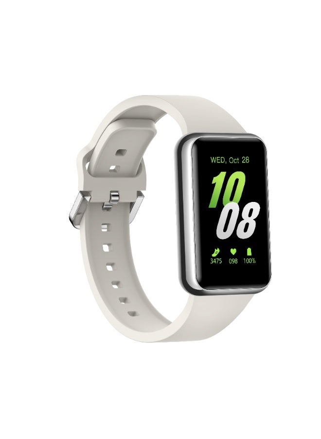 Trytoo Unisex Silver Smart Watch with Bluetooth Calling, 1.57” Full Touch Screen, Health & Fitness Tracker, iOS & Android Compatible - Image 4